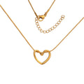 Manufacturers Stock Lovers Boudoir Gift Stainless Steel DIY Heart Love Pendant Necklace Jewelry