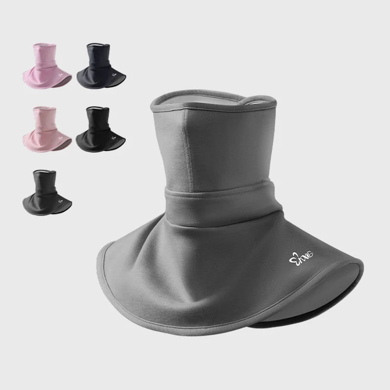 Winter Unisex Women Men Sports Thermal Scarf Cycling Snood Neck Warmer Scarf with Half Face Mask