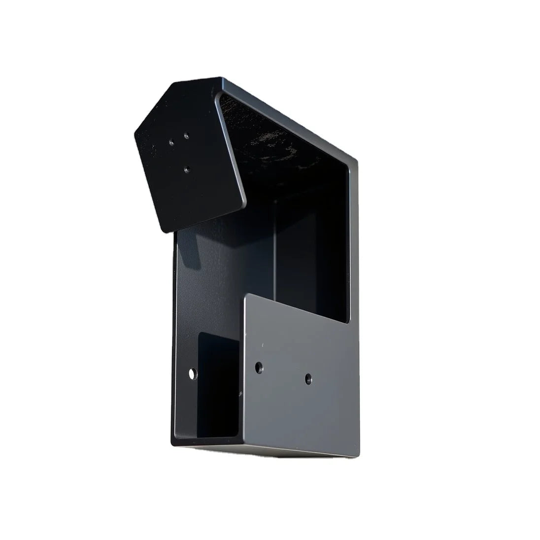 Laser Cut and Stamped Carbon Steel Sheet Metal Fabrication Steel Shell for Electrical Shielding Cover Case Application