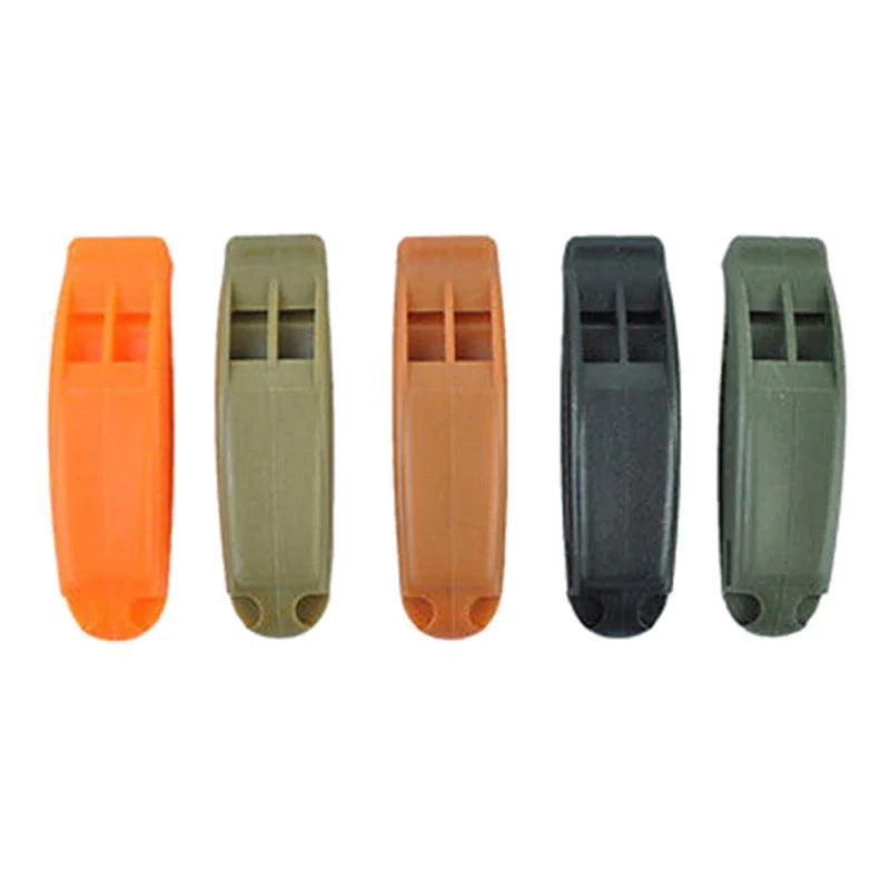 Colorful Custom Outdoor Boating Hiking Rescue SOS Tools Survival Whistle Emergency