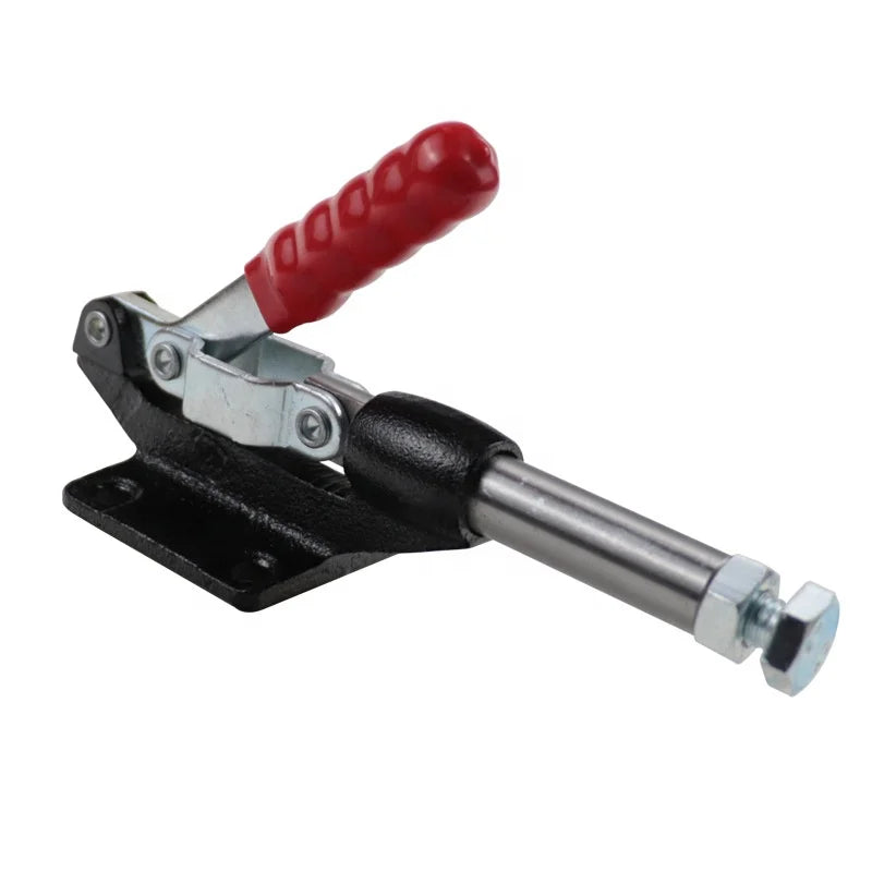 GH-304-EM Antislip Red Horizontal Quick Release Hand Tool Toggle Clamp