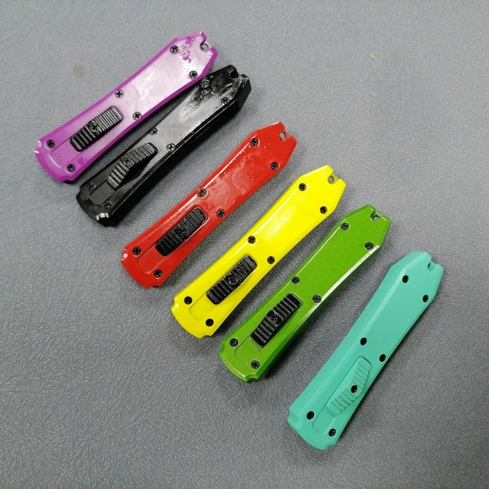 N01R EDC Pocket OT Knife CNC Fine Proceed Knife Handle Accessories All Components D2 440C Emergency Survival Camping Knife