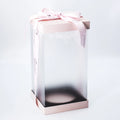 DIY 25cm Teddy PE Flower Head Artificial Paperboard Rose Packing Packaging Gift Paper Box for Teddy Bear