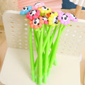 School Boys Girls Stationery Gifts Creative Cartoon Cute Flower Panda Kids Gel Pen MegaBDM