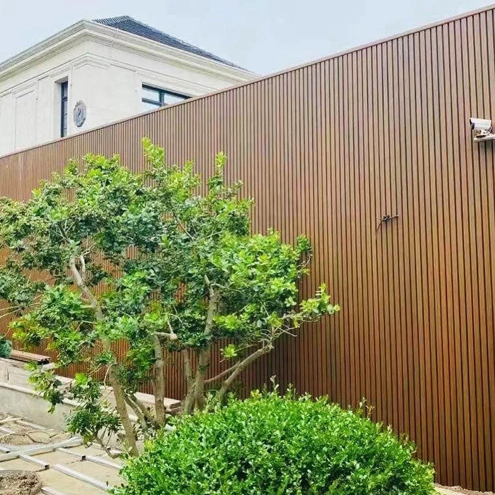Composite Wall Panel Outdoor Cladding Planks WPC External Decorative Exterior Wall Panels WPC Facade Cladding