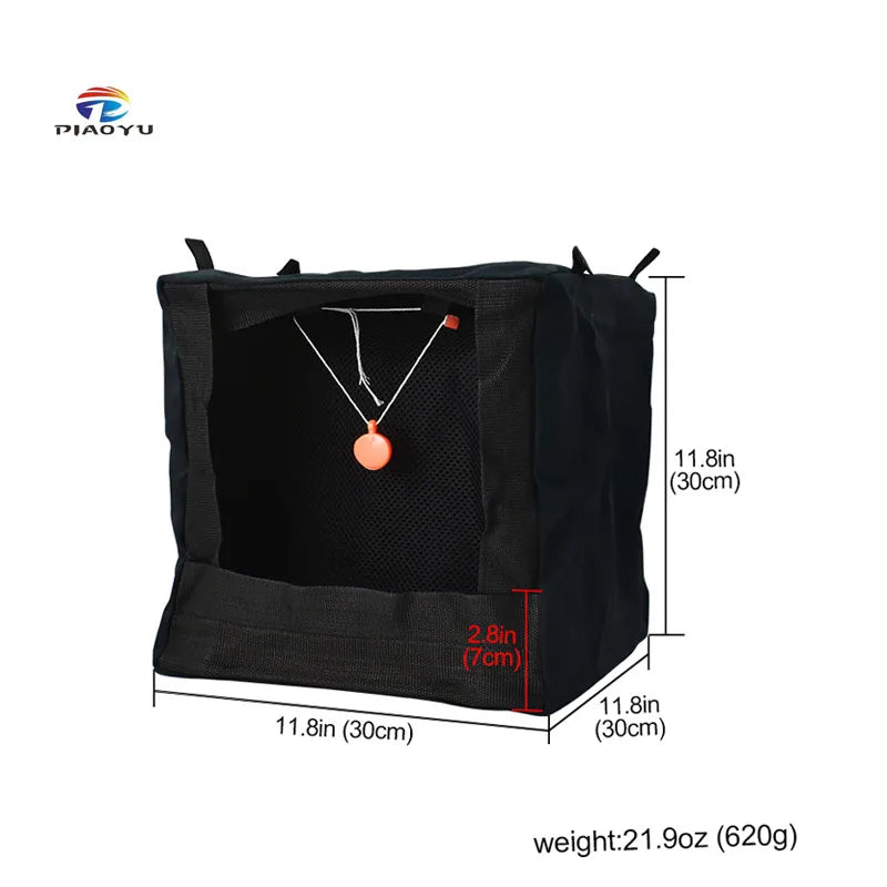 Piaoyu Slingshot Target Box Shooting Archery Steelball Bow and Arrow Practice Hunting Recycle Balls Portable Foldable Target