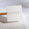 Wholesale Texture Paper Embossed Sticker Label Matte 3D Boxes Sealing Stickers Boxes Packing Stickers Labels
