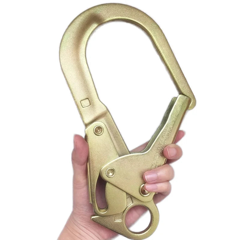OEM Factory's Industrial Use Steel/Metal/Zinc Fastener China Made Spring Snap Rebar Climbing High Person Protect Safety Hook