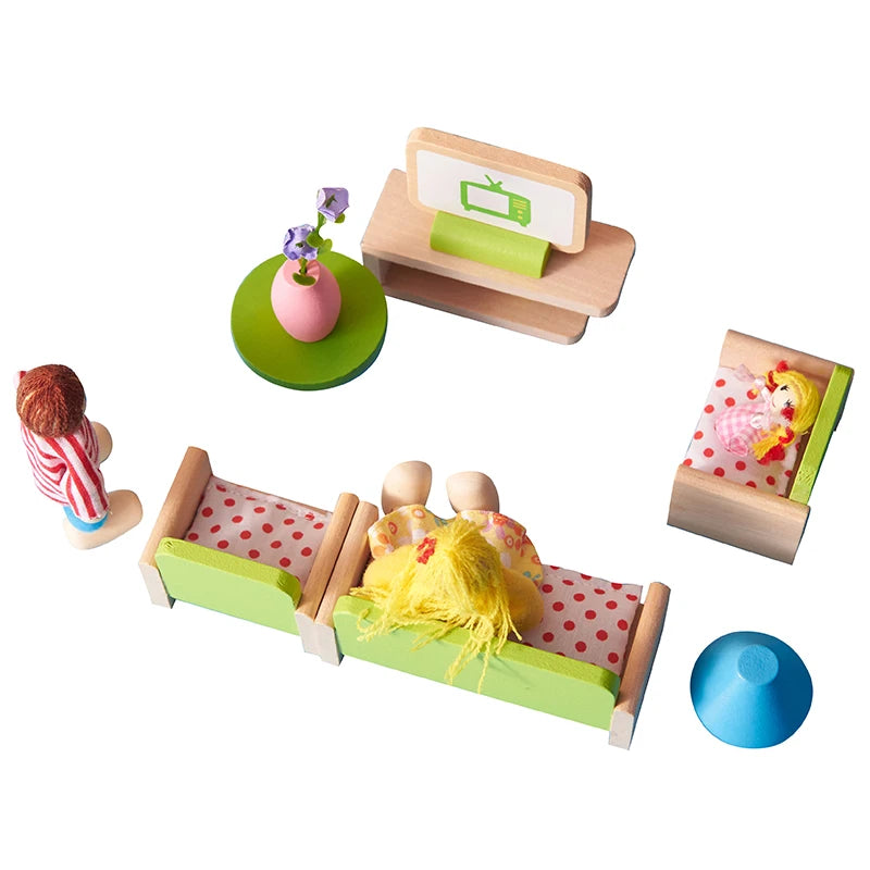 HM-M003 Practical Life Learning Teaching Aids Living Room Furniture Set Cute Play House Toys of Best Seller Role Play