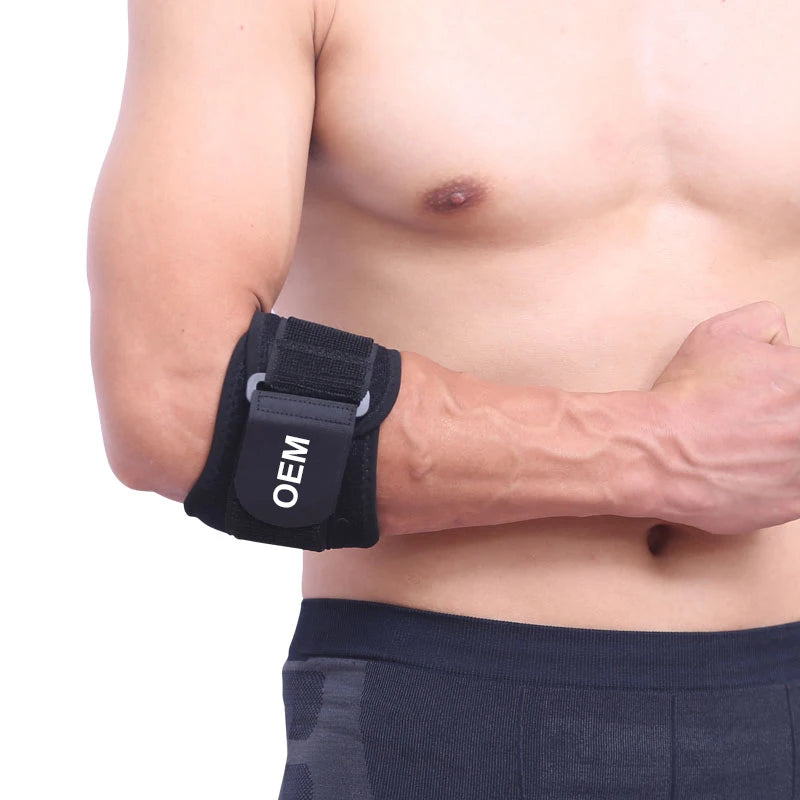 SHIWEI-4005#Wholesale Elbow Support Brace Tennis Elbow Brace with Compression Pad for Men and Women
