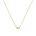 925 Sterling Silver Necklaces Lucky Angel Number 111 333 444 777 Zircon Pendant Gold Plated Necklaces for Women