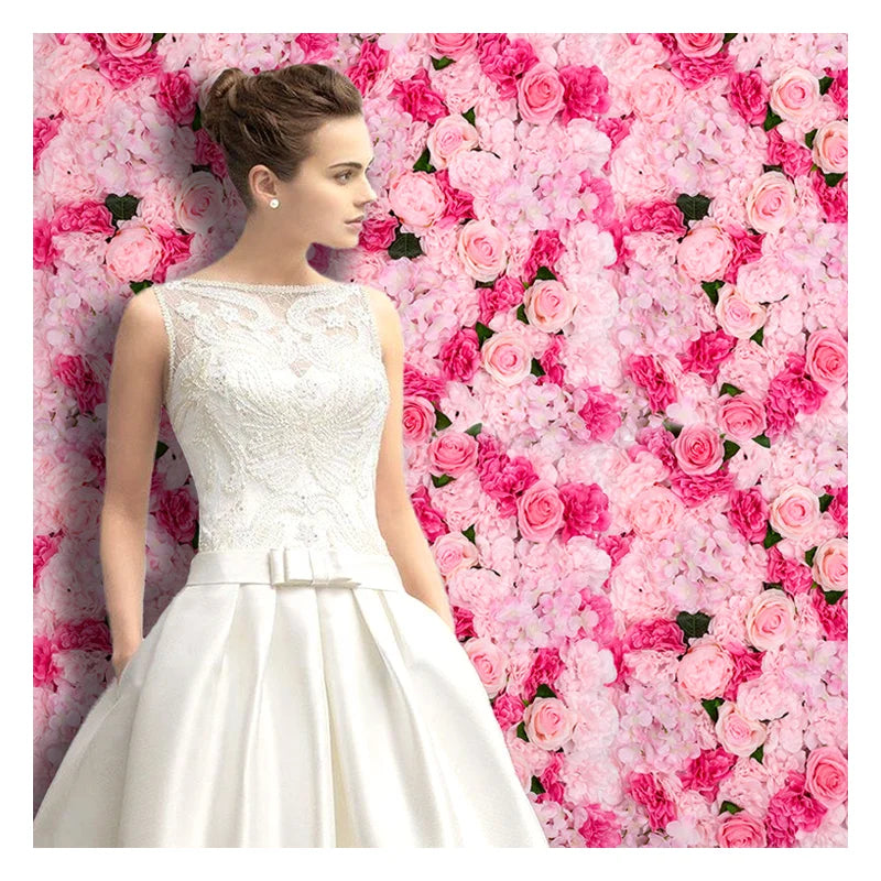 Party Decorations Real Touch Artificial Flowers Wall Hanging Backdrop for Wedding Decoration MegaBDM