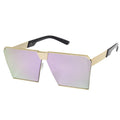 GWTNN Square Sunglasses Women Luxury Fashion Gradient Alloy Frame Female Mirror Sunglasses