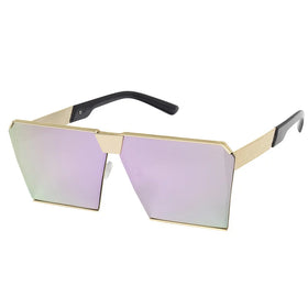 GWTNN Square Sunglasses Women Luxury Fashion Gradient Alloy Frame Female Mirror Sunglasses
