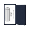 Advertisement Vacuum Flask & Metal Pen & Usb Flash Drive Business Gift Set 3 in 1 Modern Promotional Gift Set Items