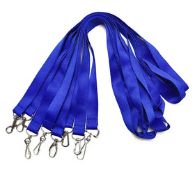 Custom High Quality Key Hanger Lanyard Black Polyester Lanyard
