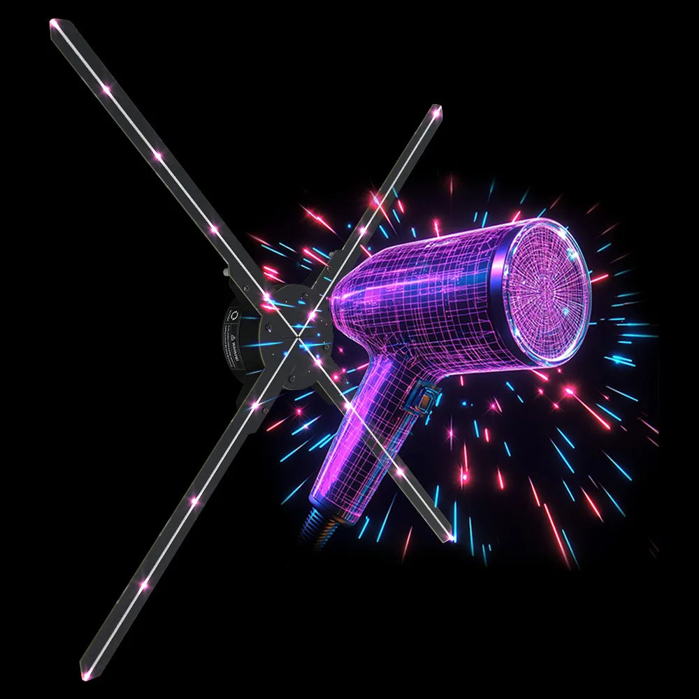 Pioneering 3d Hologram Fan With Led Display Designed for Interactive Advertising Experiences Ensuring Captivating Presentations