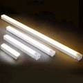Motion Sensor LED Cabinet Light USB Rechargeable Induction Night Light Wireless Portable Detector Lamp for Wardrobe Hallway