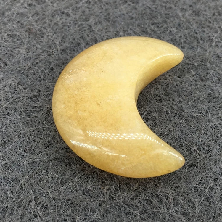 DIY Natural Rose Quartz Moon Carving Stone Rose Quartz Moon Shape Crystal Wholesaler Gemstone Crystal Moon Gemstone