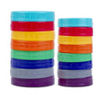 BPA Free 70mm 87mm Regular Mouth Plastic Screw Cap White Red Black Gold Colors for Mason Glass Jar Bottle Lids & Closures