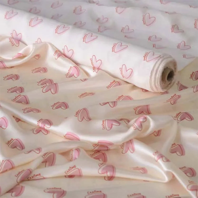 100% Pure Silk Printed  Satin Plain 16mm Multi-purpose Traditional Silk