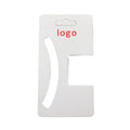 CN Paper Display Hair Claw Card Custom Logo Hair Clip Cardboard for Package Hairpin Display Card