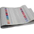 Free Full Range 447 DMC Diamond Color Card Hand-Painted Paper Rhinestone Color Identification for Square/Diamond Paintings