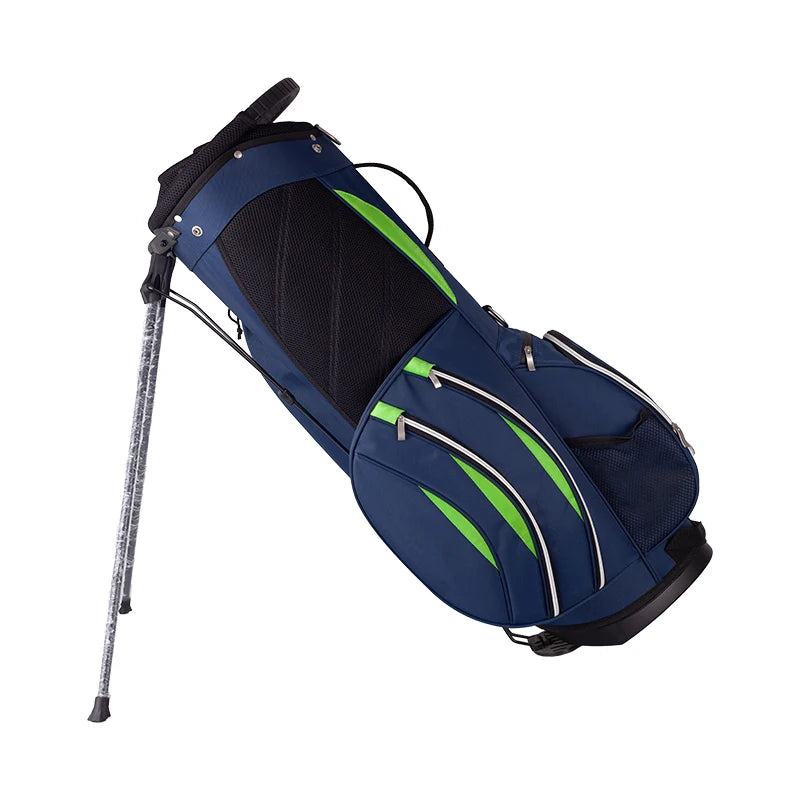 Hot Sale Waterproof Nylon/Pu Golf Stand Bag with Full 14 Dividers Light Weight Custom Colors & Blank/OEM Branding