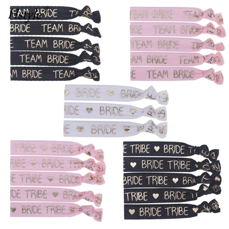 Sash Bracelet Hen Party Night Wedding Decoration Supplies Bachelorette Party Bracelet Team Bride to Be Bridal Shower HS295