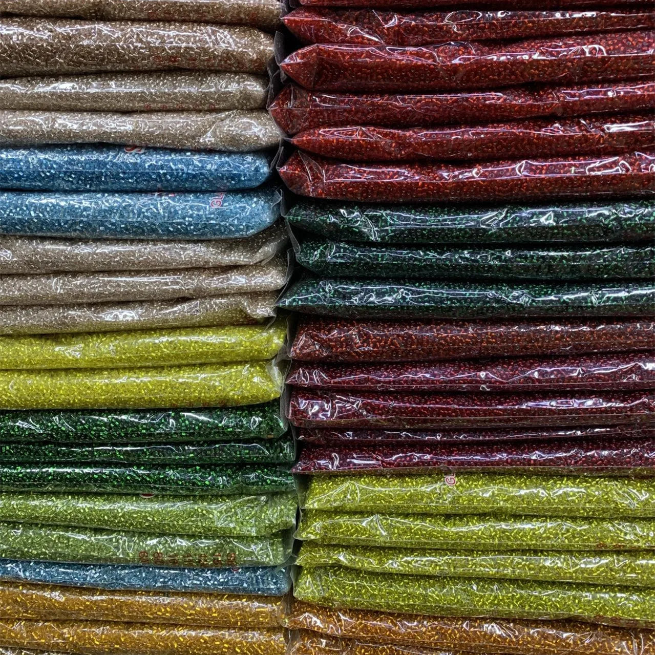 JC Crystal Wholesale Bulk 4mm 3mm 2mm Glass Seed Beads  Opaque Transparent Silver Lined Colors Seed Beads for Jewelry Making