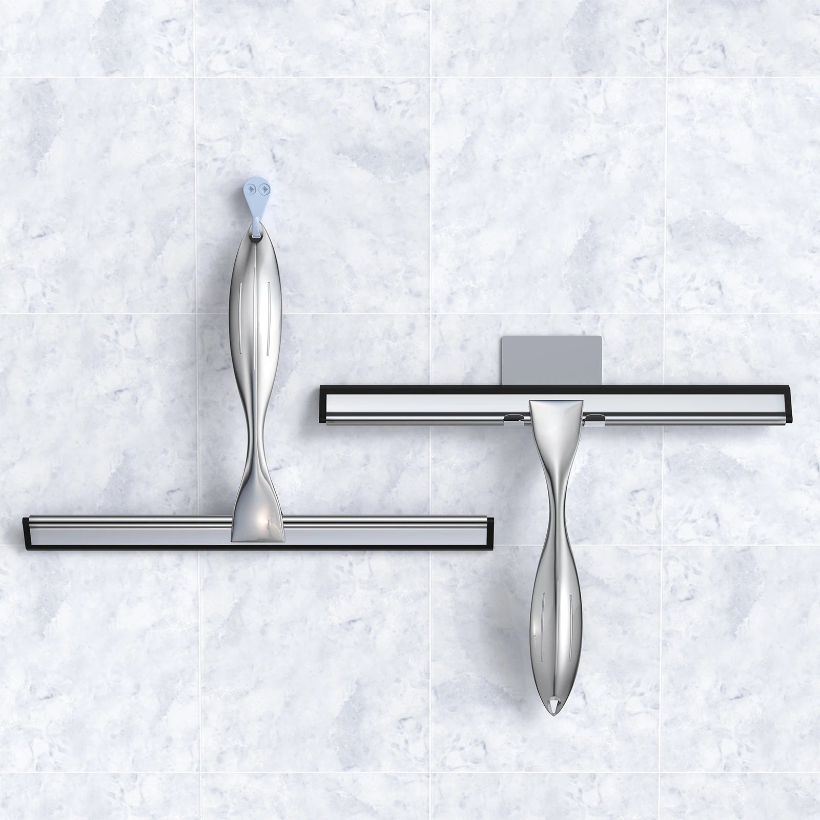 Stainless Steel Cleaning Squeegee Window Squeegee Wiper Squeegee All-Purpose Shower Squeegee Window Cleaner