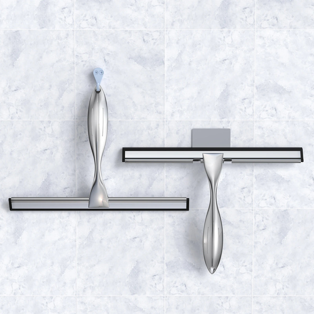 Stainless Steel Cleaning Squeegee Window Squeegee Wiper Squeegee All-Purpose Shower Squeegee Window Cleaner MegaBDM