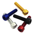 Chinese Factory All Color Aluminum DIN/ISO 4762 Hex Socket Cap Bolts