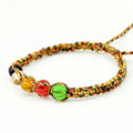 Handmade Five Lines Lucky Friendship Five Colors Rope Feng Shui Bracelet Jewelry