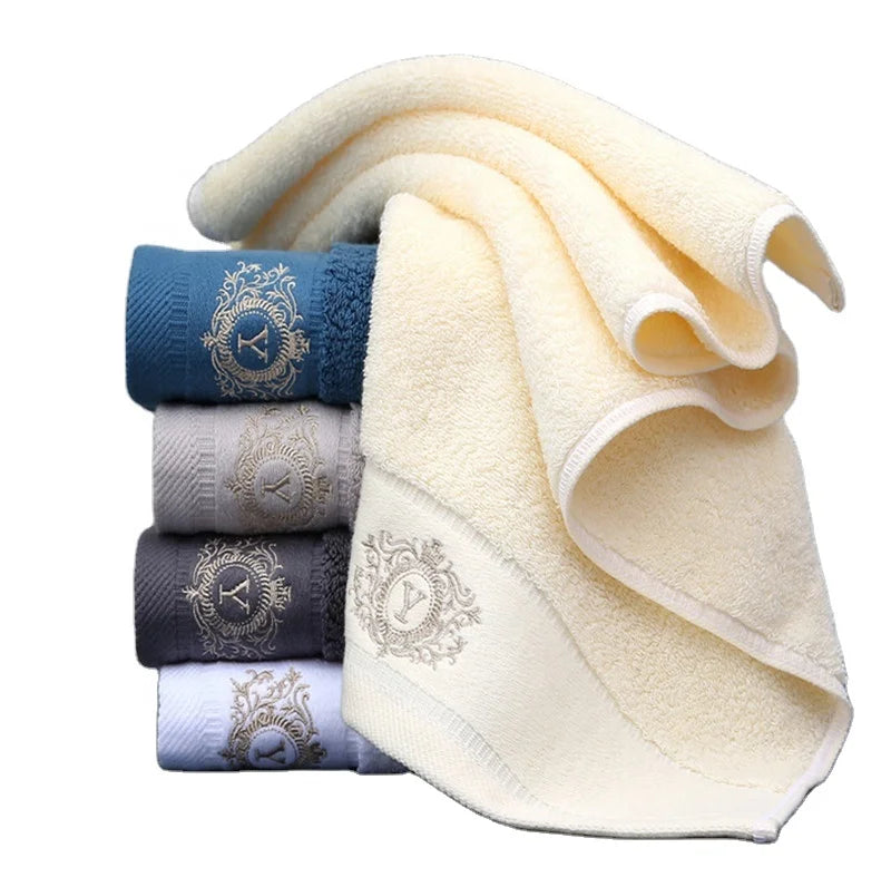 Luxury Hotel Spa Bath Towel Set Multi-Color 100% Egyptian Cotton Ultra Soft Plush Absorbent Disposable Turkish Towels