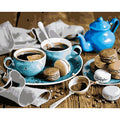 Oil Painting by Numbers Landscape DIY Frameless Acrylic Paints Handmade Gift Coloring Paint by Numbers Coffee Cup Decor for Home