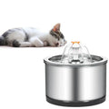 Wholesale Stainless Steel Automatic Circulation Pet Dog Water Dispenser Drinking Water Fountain