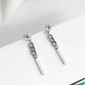 New Hot Fashion 925 Sterling Silver Vintage Style Earrings for Women Girls Gift Fashion Statement Jewelry