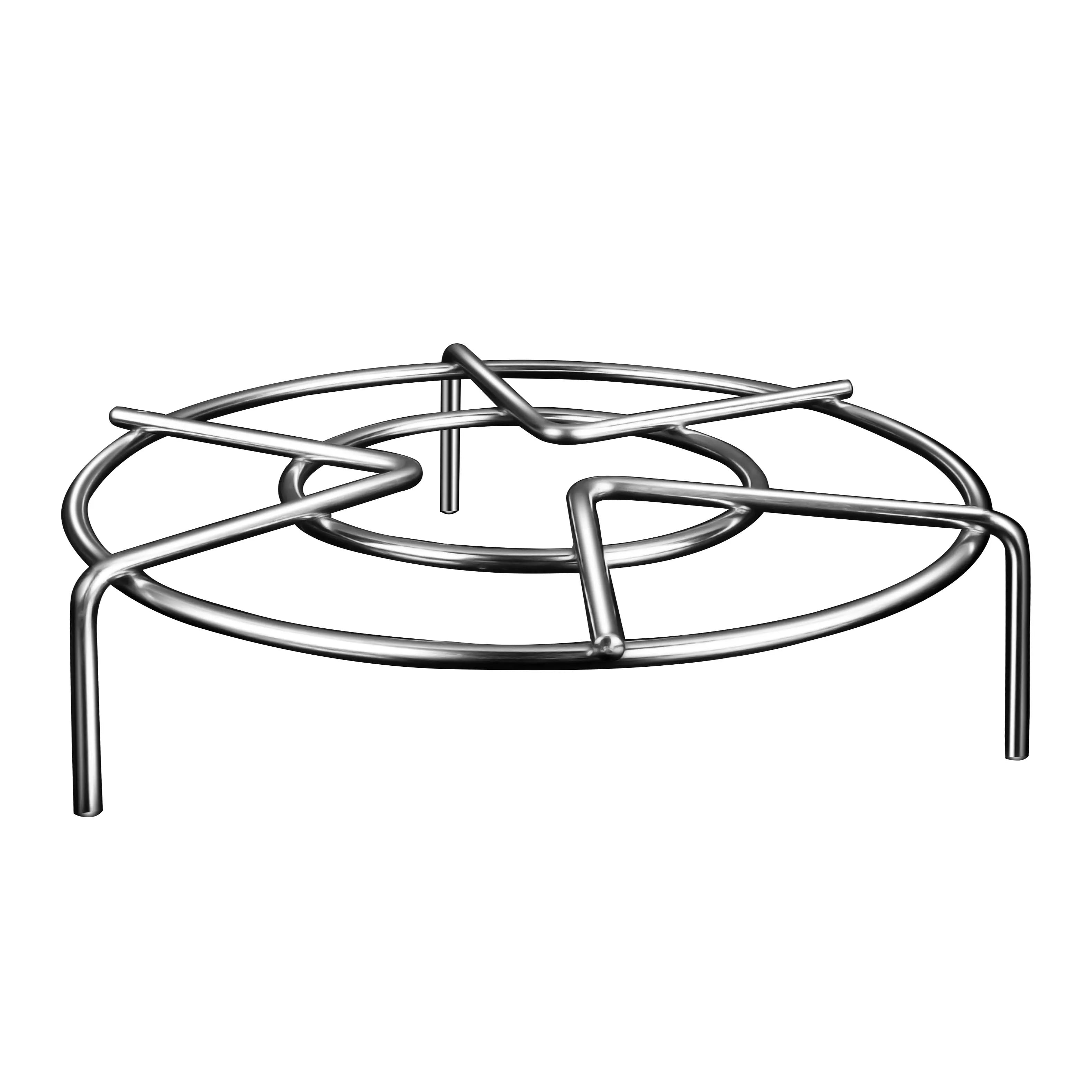 Selling Product Egg Rack Stainless Steel Racks Steaming Grid Stainless Steel Kitchen Rack 304 Lifting Food in Pots