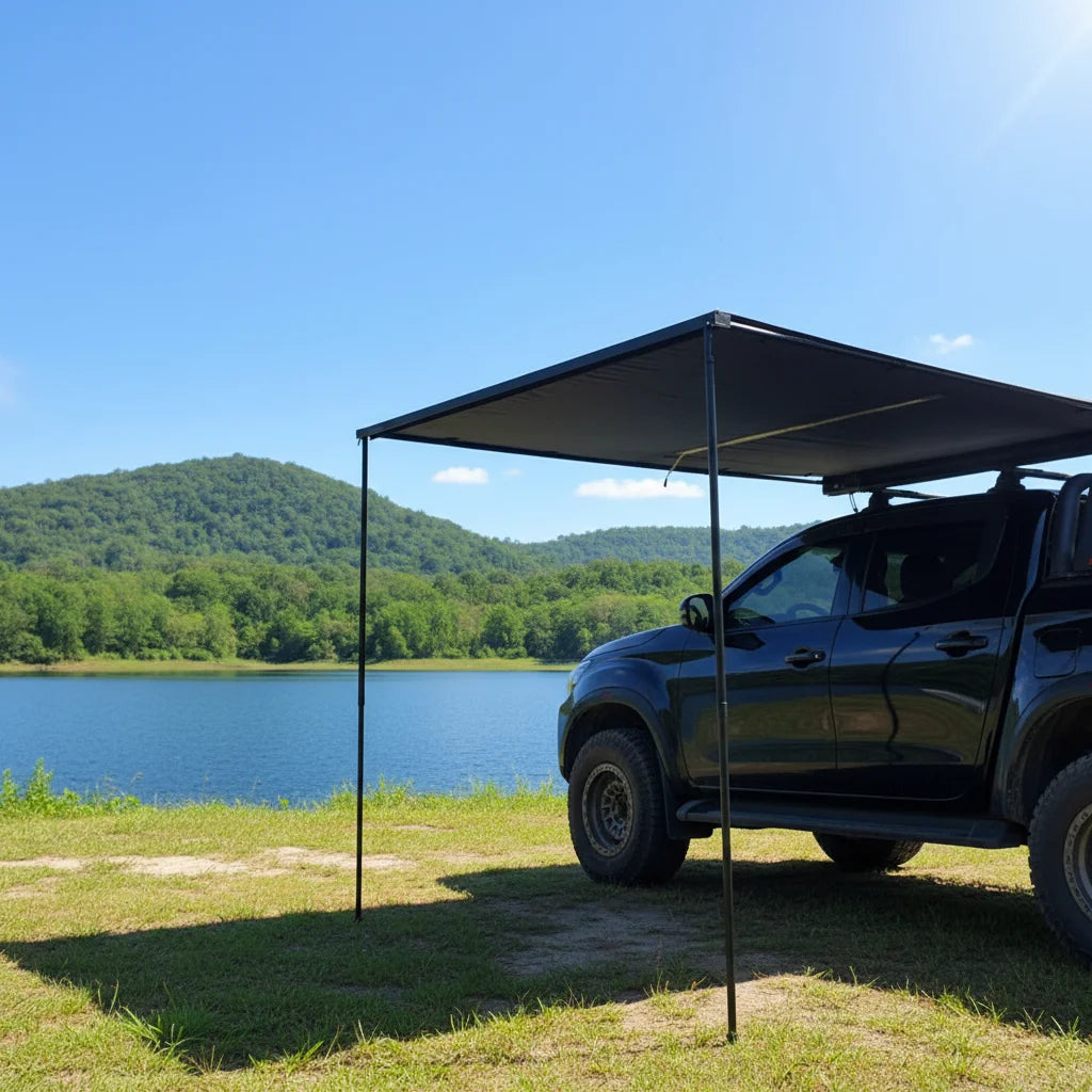 4X4 Offroad Camping Car Accessories Awning Tent Outdoor Suv Car Side Awning Tent 4WD Car Roof Side Awning