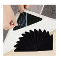 Furniture Accessories Anti Curling Carpet Gripper 4PCS Rug Gripper for Carpet Non-Trace Removable Rug Tape for Hardwood Floor