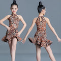 Children's Professional Standard Competition Exercise Clothing Children's International Grading Performance Split Skirt