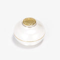 5g/50g Low MOQ Luxury White Acrylic Cream Jar with ABS Cap Custom Logo & Customizable Colors Free Sample for Skin Care Lip Balm