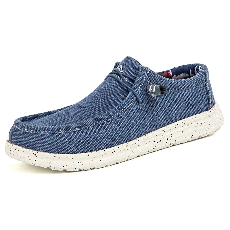 Big Size Loafers Men's Canvas Casual Shoes Trendy Men's Shoes Slip-on Men's Flats Moccasins Male Footwear Dropshipping