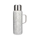 2024 Simple Air Insulation Titanium Cup with Handle and Cover Mechanical Digital Display Rotary Switch for Business Gifts
