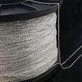 JZSZ-030 Factory Wholesale 1.1mm Diamond Cut Cable Roll for Jewelry Making Silver 925 Chain Roll