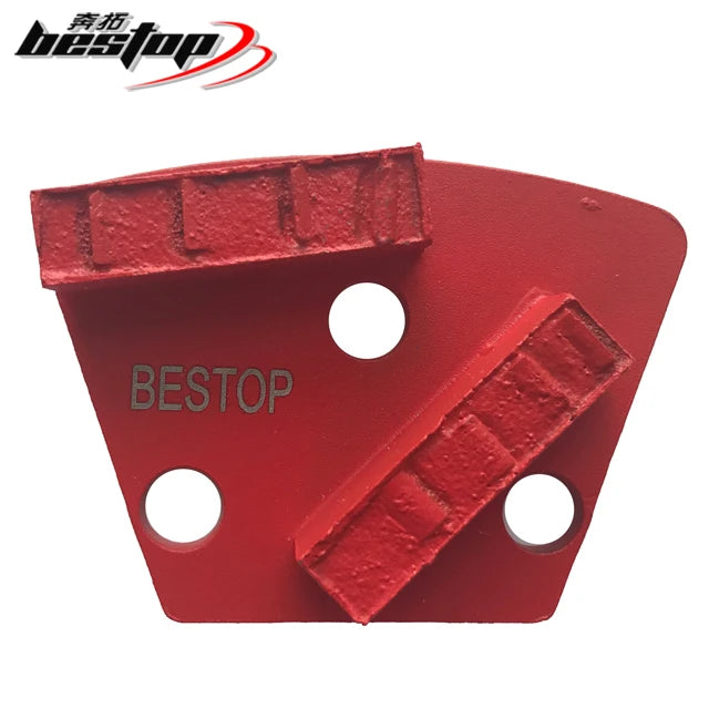 Premium Quality Rectangle Shape Concrete Grinding Tools Double Split PCD Diamond Segments Medium Hardness Durable OEM