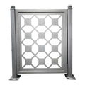 OEM Custom Precision Sheet Metal Fabrication House Exterior Metal Fence Steel Plate Metal Laser Cutting Service Welding Forming