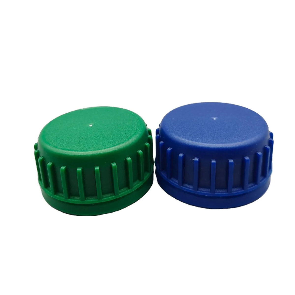 38mm 39mm 42mm Chemical Bottle Lids Ribbed Screw Caps
