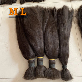 2026--Free Sample Raw Myanmar Weave Human Hair Extension 26''-28''